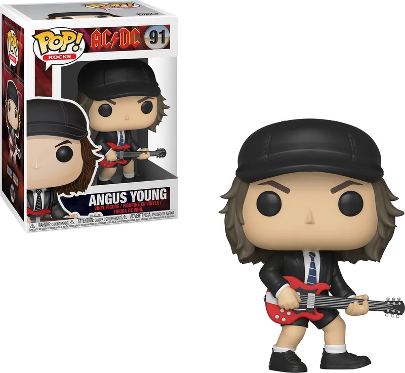 Angus Young #91 met kans op Chase - AC/DC - Rocks van Funko in Meerkleurig – productfoto