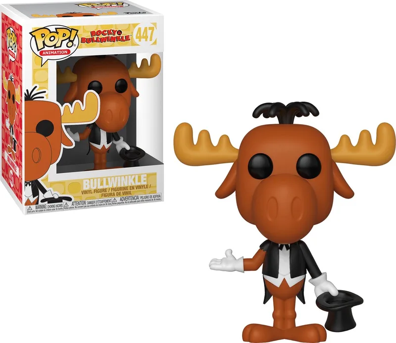 Animation #447 - Bullwinkle (Rocky & Bullwinkle) Pop! by Funko in Multicolour – product photo