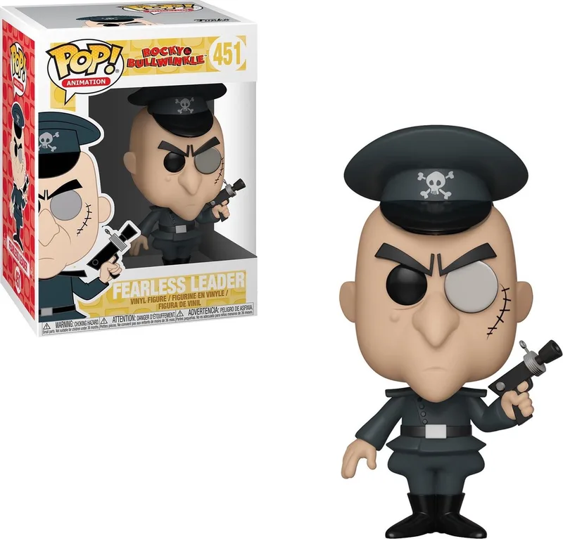 Animation #451 - Fearless Leader (Rocky & Bullwinkle) Pop! van Funko in Meerdere – productfoto