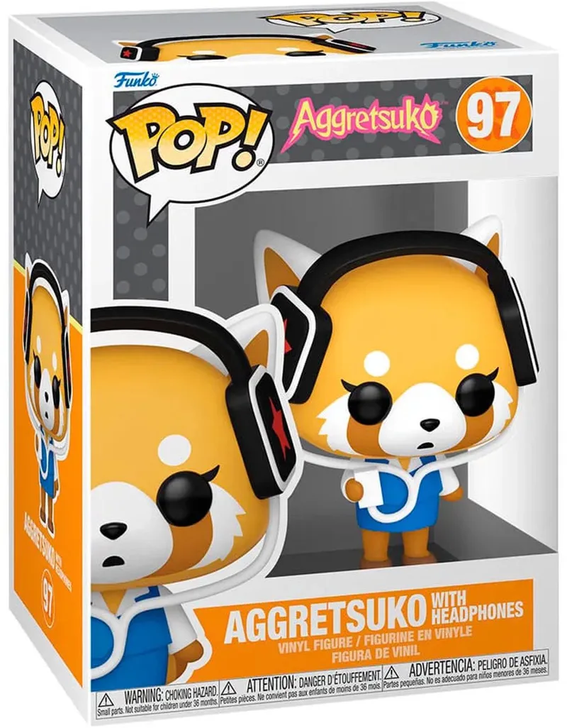 Animation: Aggretsuko - Aggretsuko With Headphones #97 by Funko in Multicolour – product photo