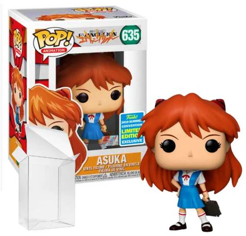 Animation: Asuka #635 2019 Summer Convention Exclusive van Funko in Blauw – productfoto
