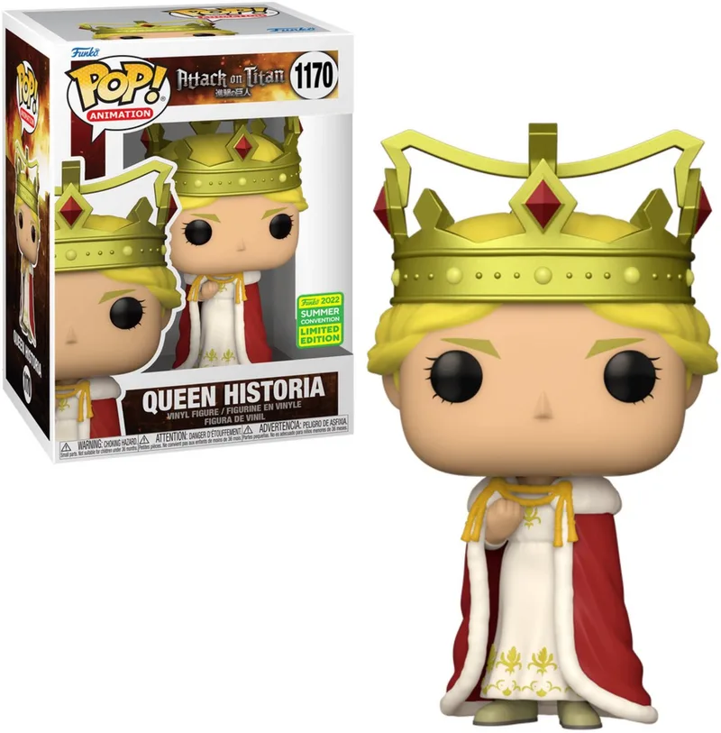 Animation: Attack on Titan - Queen Historia - Convention Pop! Vinyl (Exc) van Funko in Meerkleurig – productfoto