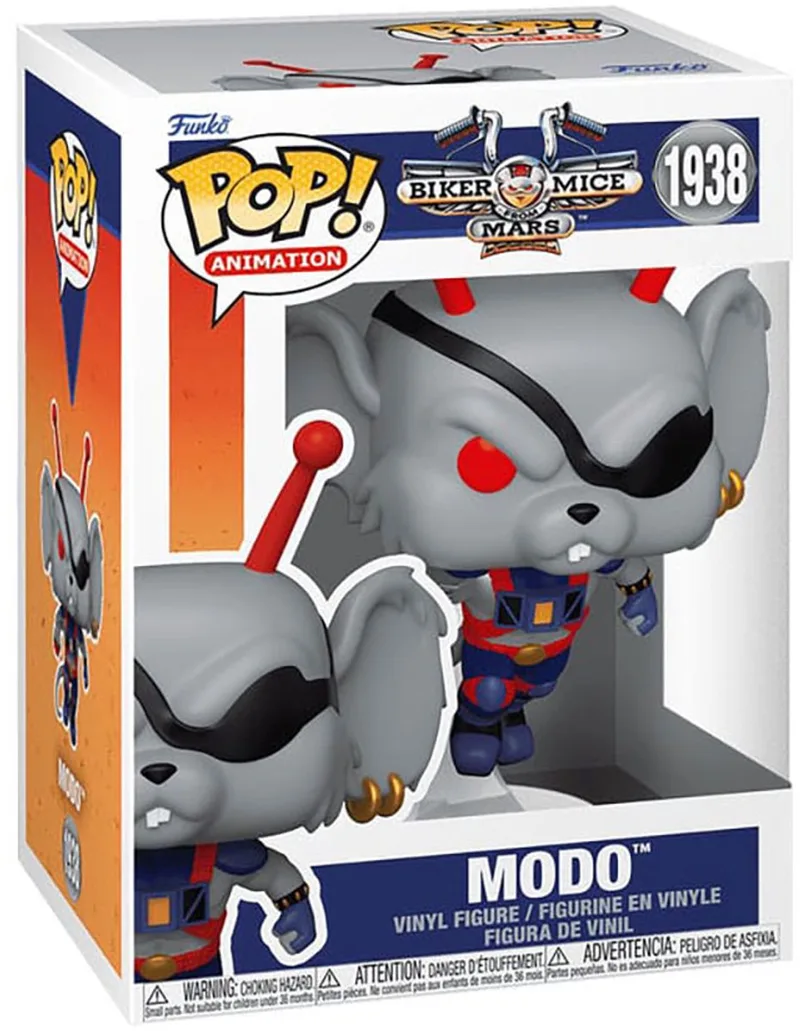 Animation: Biker Mice Mars - Modo #1938 från Funko i Flerfärgad – produktbild