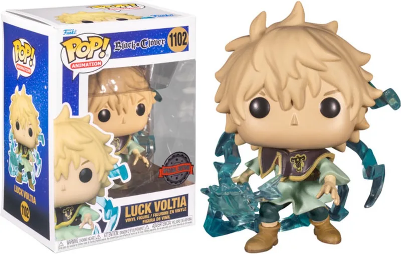 Animation: Black Clover - Luck Voltia Exclusive van Funko in Meerkleurig – productfoto