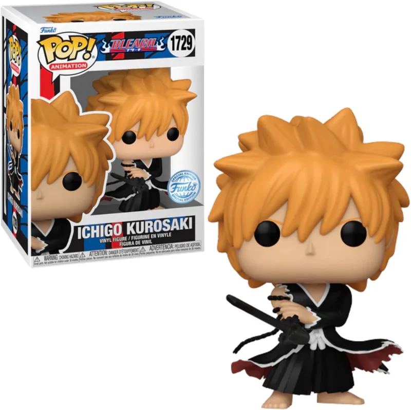 Animation: Bleach - Ichigo Kurosaki #1729 Special Edition Exclusive van Funko in Meerkleurig – productfoto
