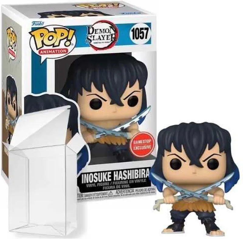 Animation: Demon Slayer - Inosuke Hashibira #1057 Gamestop Exclusive van Funko in Meerkleurig – productfoto