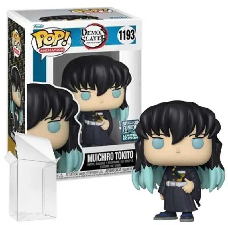 Animation Demon Slayer - Muichiro Tokito #1193 Funkon Limited Edition van Funko in Blauw – productfoto