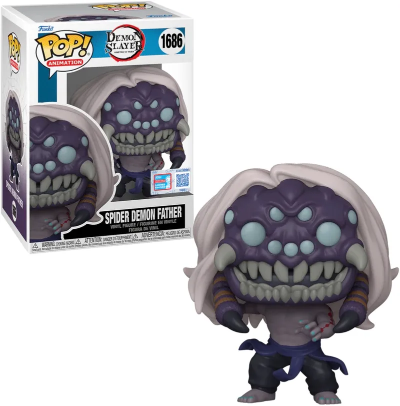Animation: Demon Slayer - Spider Demon Father #1686 [2024 Summer Convention Exclusive] van Funko in Meerkleurig – productfoto