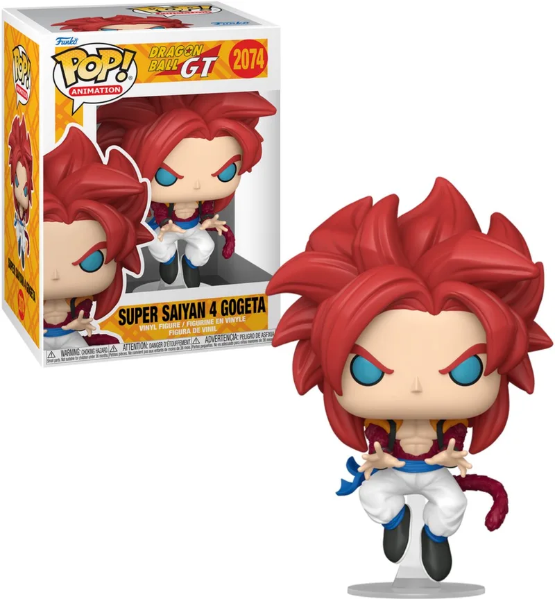 Animation: Dragon Ball GT - Super Saiyan 4 Gogeta #2074 van Funko in Meerkleurig – productfoto