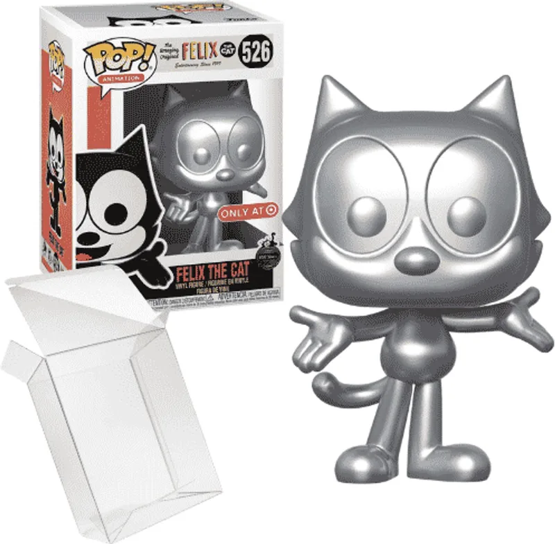 Animation: Felix the Cat (Silver) #526 Target Exclusive van Funko in Meerkleurig – productfoto