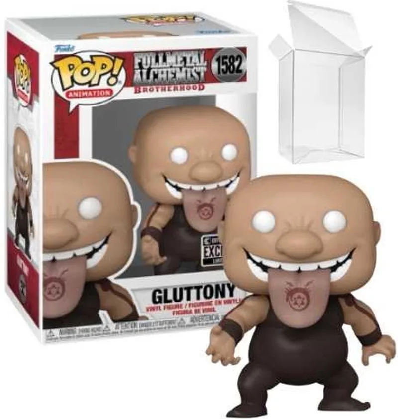 Animation: Fullmetal Alchemist - Gluttony #1582 EE Exclusive de Funko en Multicolore – photo produit
