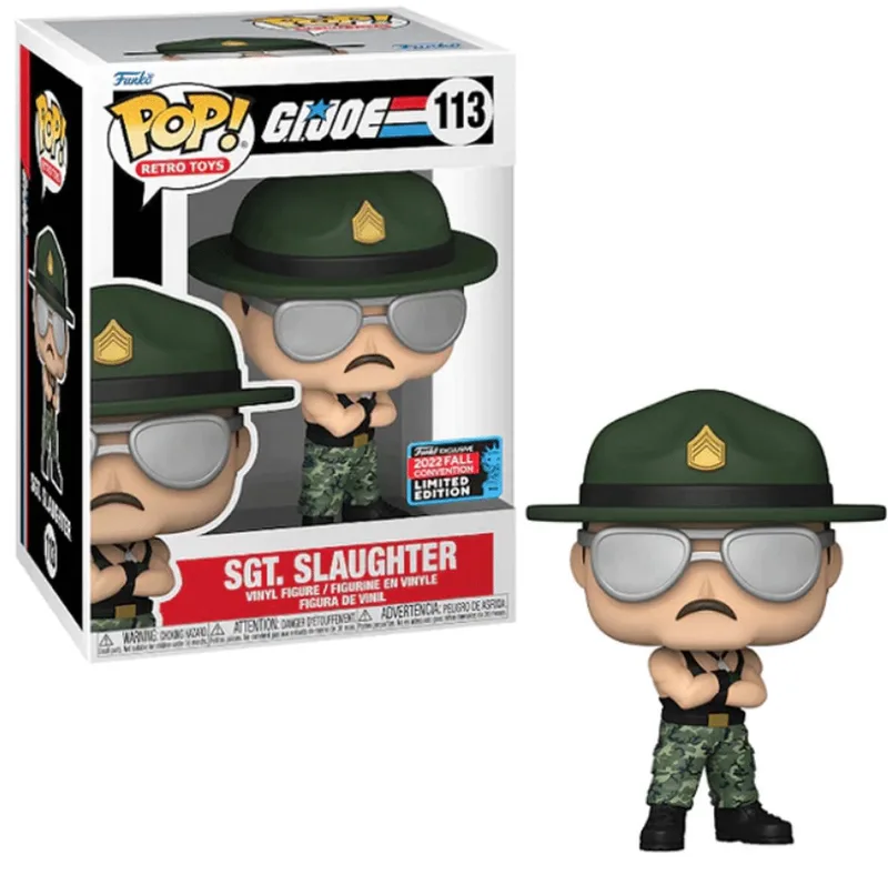 Animation: G.I. Joe - Sgt. Slaughter (2022 Fall Convention Exclusive) by Funko – product photo