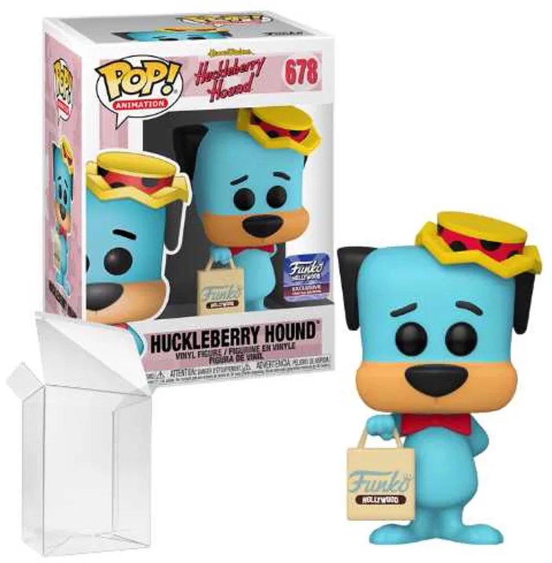 Animation: Huckleberry Hound - Huckleberry Hound (with Hollywood Bag) #678 Funko Exclusiv by Funko in Multicolour – product photo