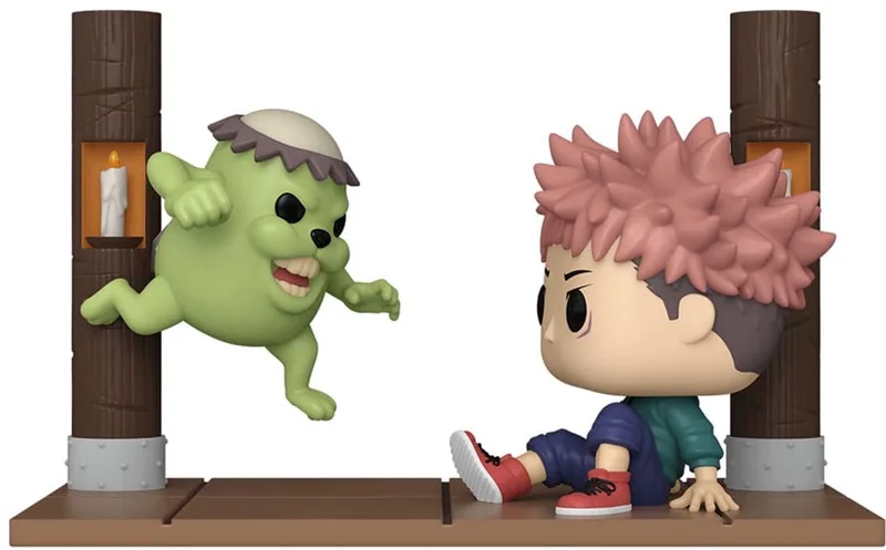 Animation: Jujutsu Kaisen - Yuji Itadori with Cursed Doll #1541 Special Edition Exclusive van Funko in Meerkleurig – productfoto
