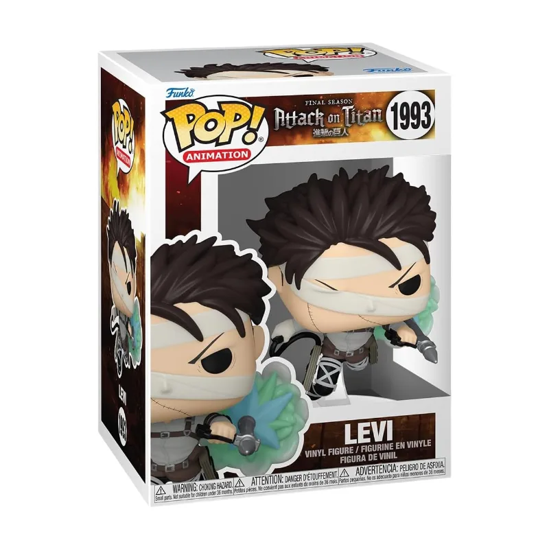 Animation L'Attaque des Titans #1993 Levi de Funko – photo produit