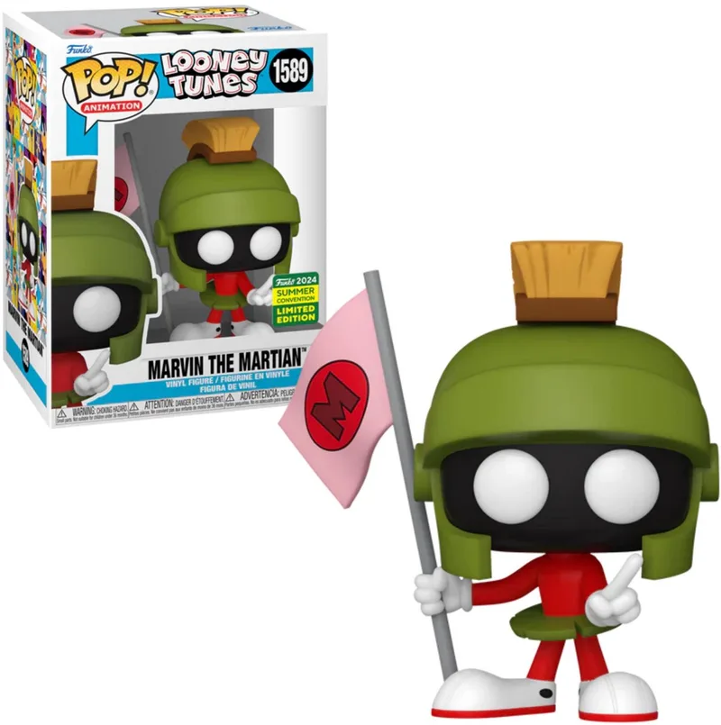 Animation: Looney Tunes - Marvin The Martian - SDCC 24 Shared Exclusive #1589 by Funko in Multicolour – product photo