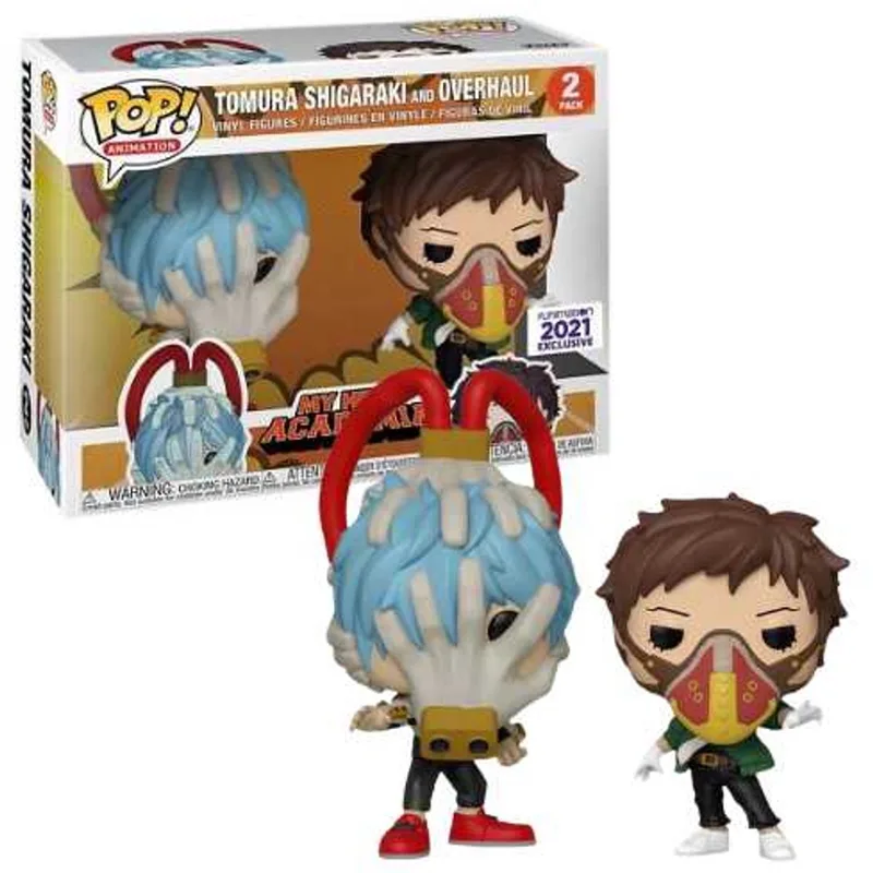 Animation: My Hero Academia - Tomura Shigaraki and Overhaul 2-pack Funimation 2021 Exclusive by Funko in Multicolour – product photo
