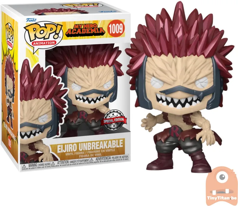 Animation: My Hero Acedemia - Eijiro Unbreakable #1009 Special Edition Exclusive van Funko in Meerkleurig – productfoto