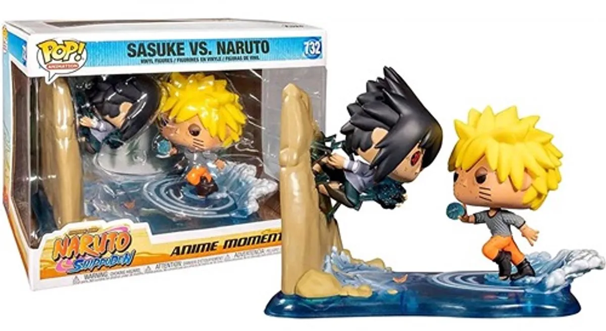 Animation Naruto : Sasuke vs. Naruto #732 Shonen Jump Moments Anime de Funko en Multicolore – photo produit