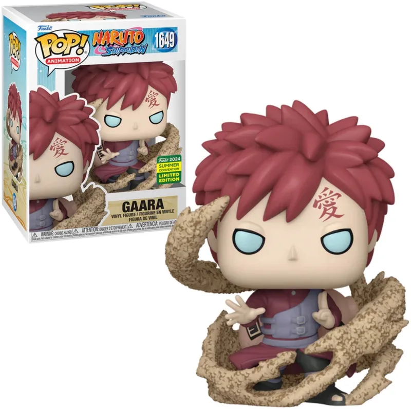 Animation: Naruto Shippuden - Gaara #1649 [2024 Summer Convention Exclusive] by Funko in Multicolour – product photo