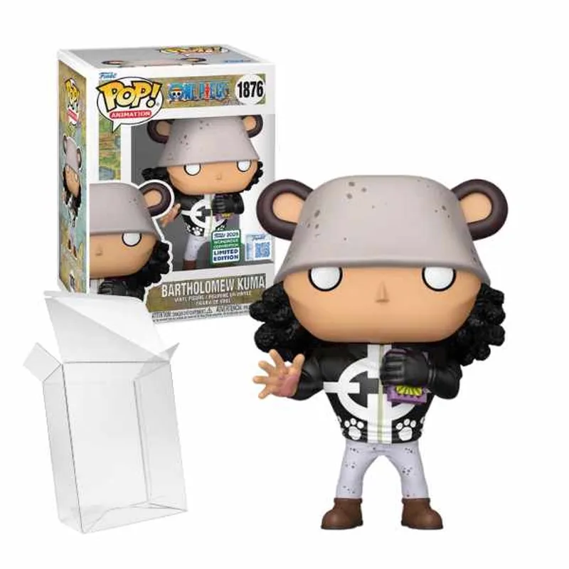 Animation: One Piece - Bartholomew Kuma #1876 [2025 Wonderous Convention Exclusive] van Funko in Meerkleurig – productfoto