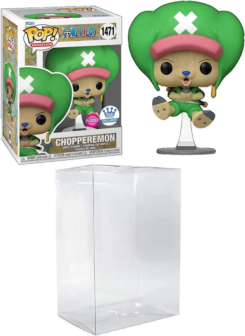 Animation: One Piece - Chopperemon Flocked Exclusive van Funko in Meerkleurig – productfoto