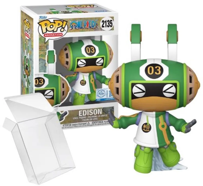 Animation: One Piece - Edison 2135 Special edition exclusive van Funko in Meerkleurig – productfoto