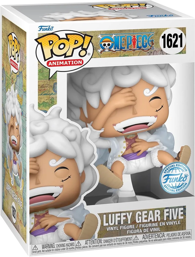 Animation: One Piece - Luffy Gear Five 5 (Special Edition Exclusive) #1621 van Funko in Meerkleurig – productfoto