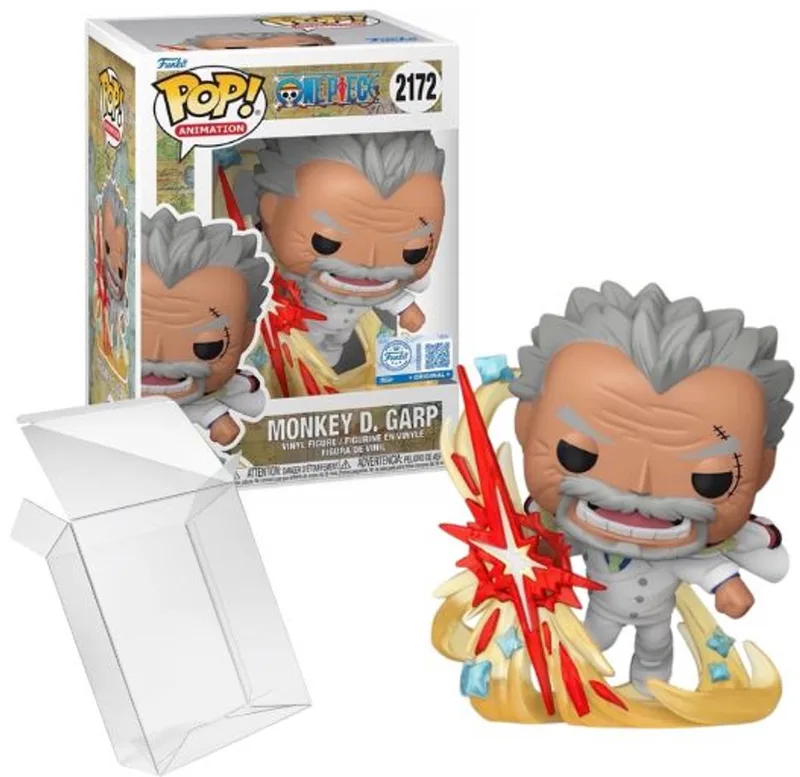 Animation: One Piece - Monkey D. Garp #2172 Special Edition Exclusive van Funko in Grijs – productfoto