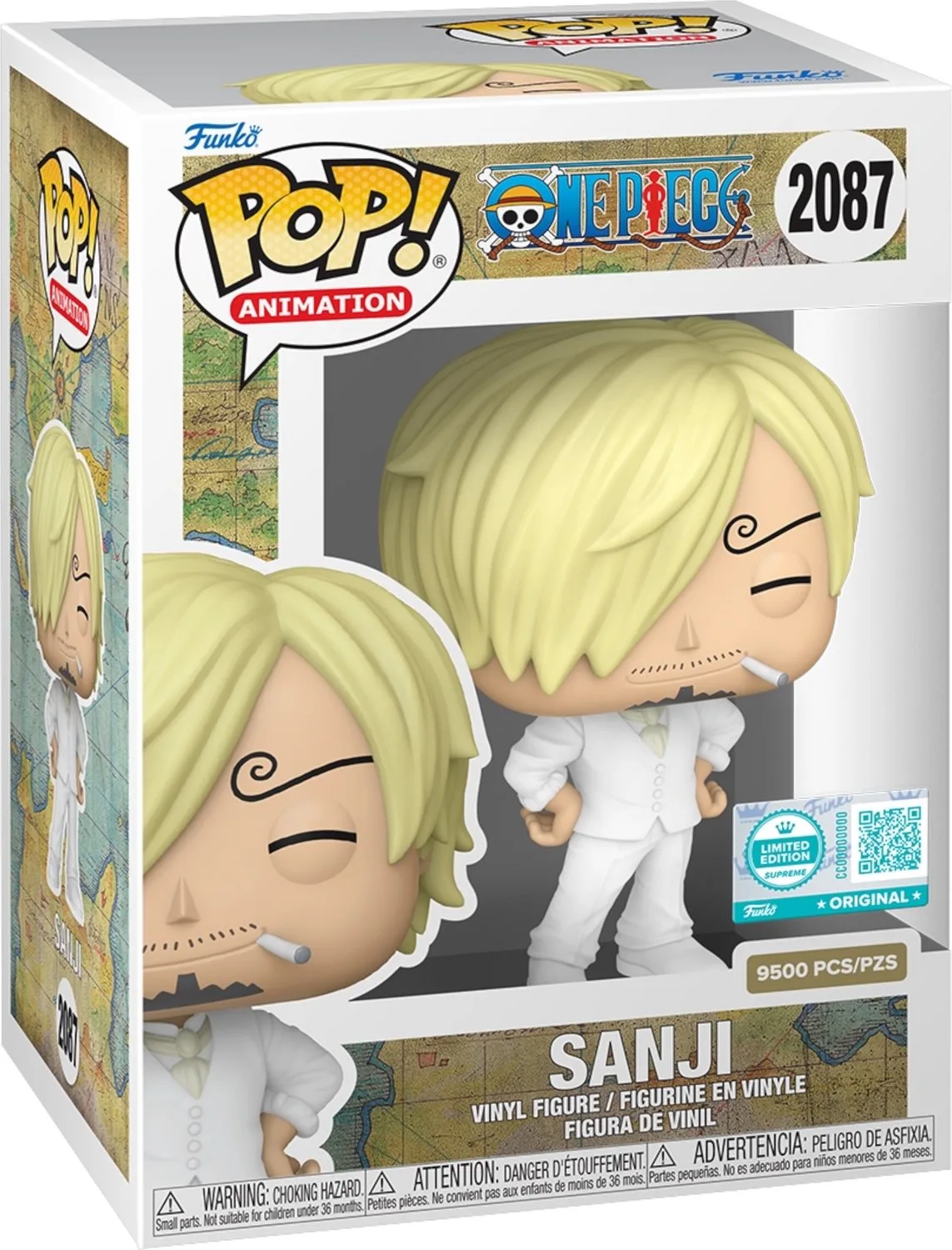 Animation: One Piece - Sanji #2087 (9500 pcs limited) från Funko – produktbild