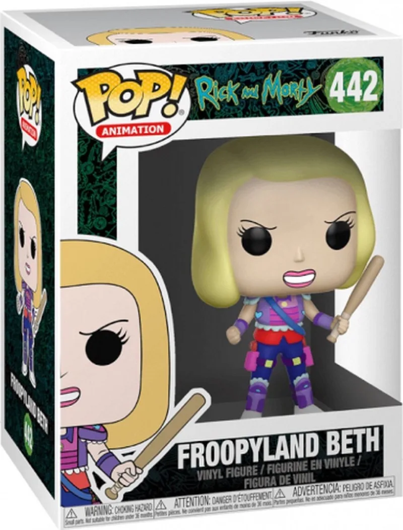 Animation: R&M Froopyland Beth - Verzamelfiguur by Funko in Multicolour – product photo