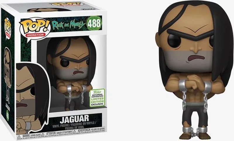 Animation: Rick & Morty Jaguar #488 van Funko in Meerkleurig – productfoto
