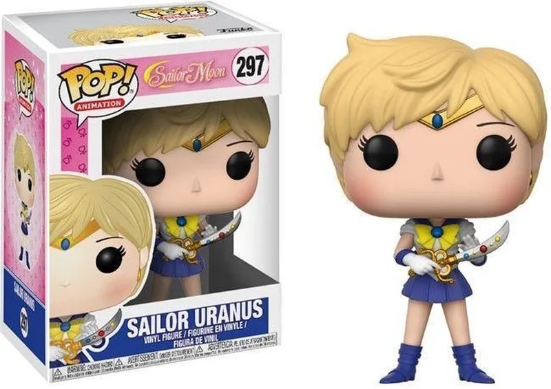 Animation: Sailor Moon Sailor Uranus - Vinyl figuur van 9 cm van Funko in Meerkleurig – productfoto