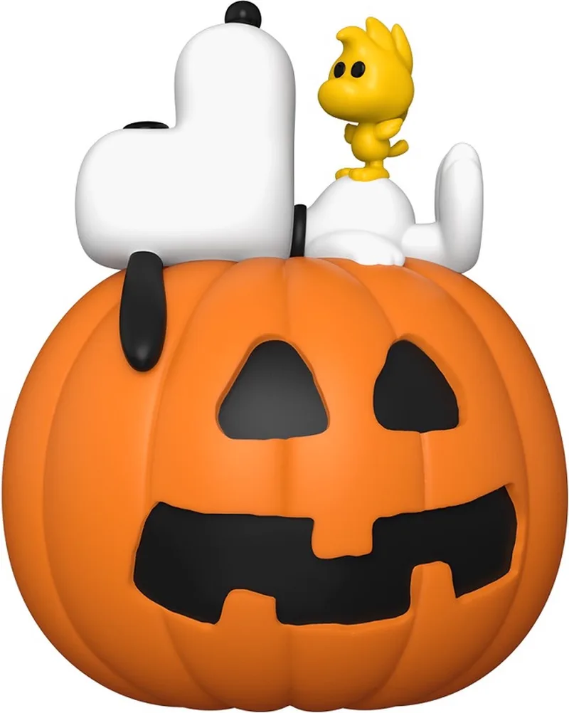 Animation: Snoopy and Woodstock on pumpkin #1589 Deluxe by Funko in Multicolour – product photo