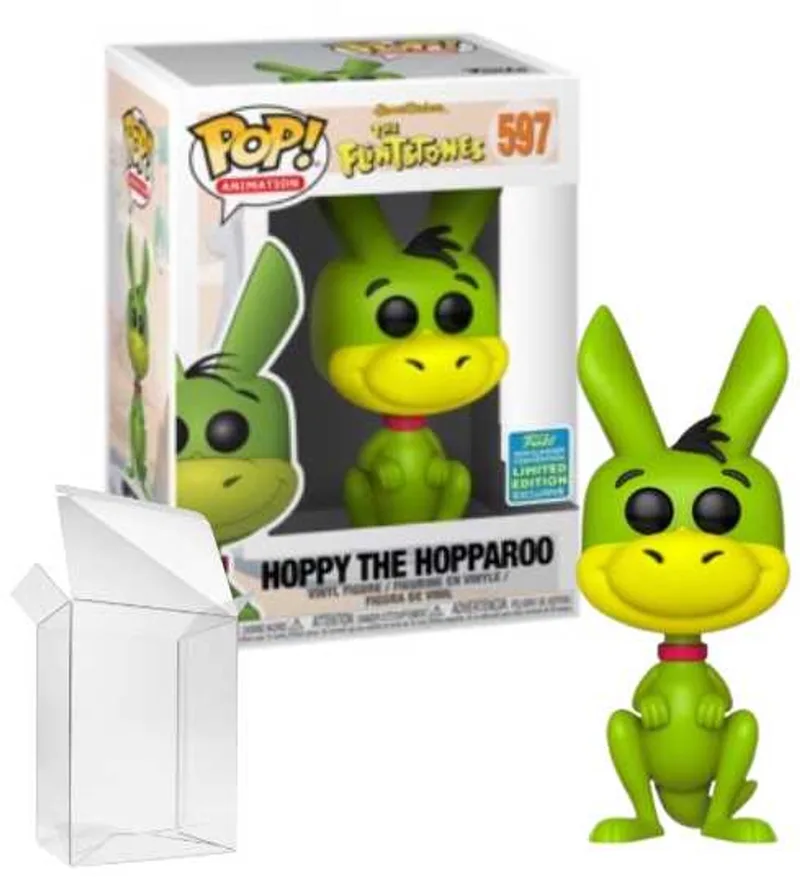 Animation: The Flintstones - Hoppy the Hopparoo #597 2019 Summer Convention Exclusive van Funko in Groen – productfoto