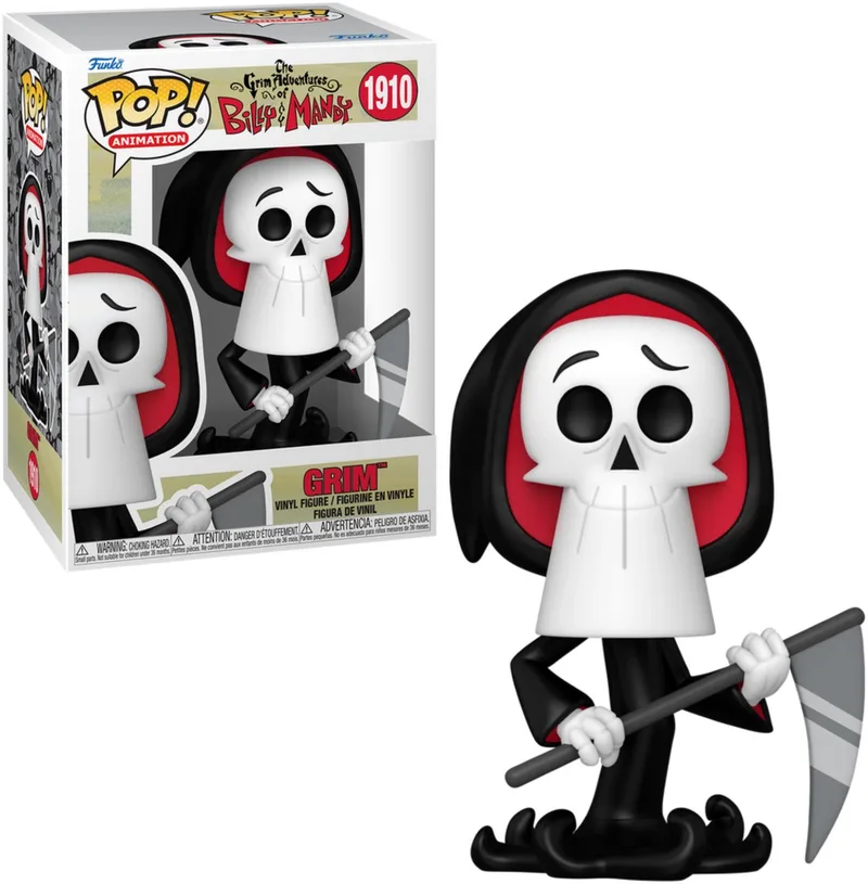 Animation: The Grim adventures of Billy and Mandy - Grim #1910 van Funko in Meerkleurig – productfoto