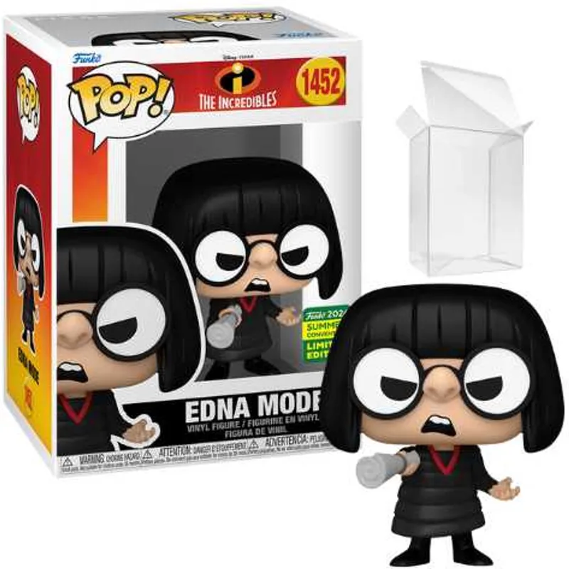 Animation: The Incredibles - Edna Mode #1452 [2024 Summer Convention Exclusive] van Funko in Meerkleurig – productfoto