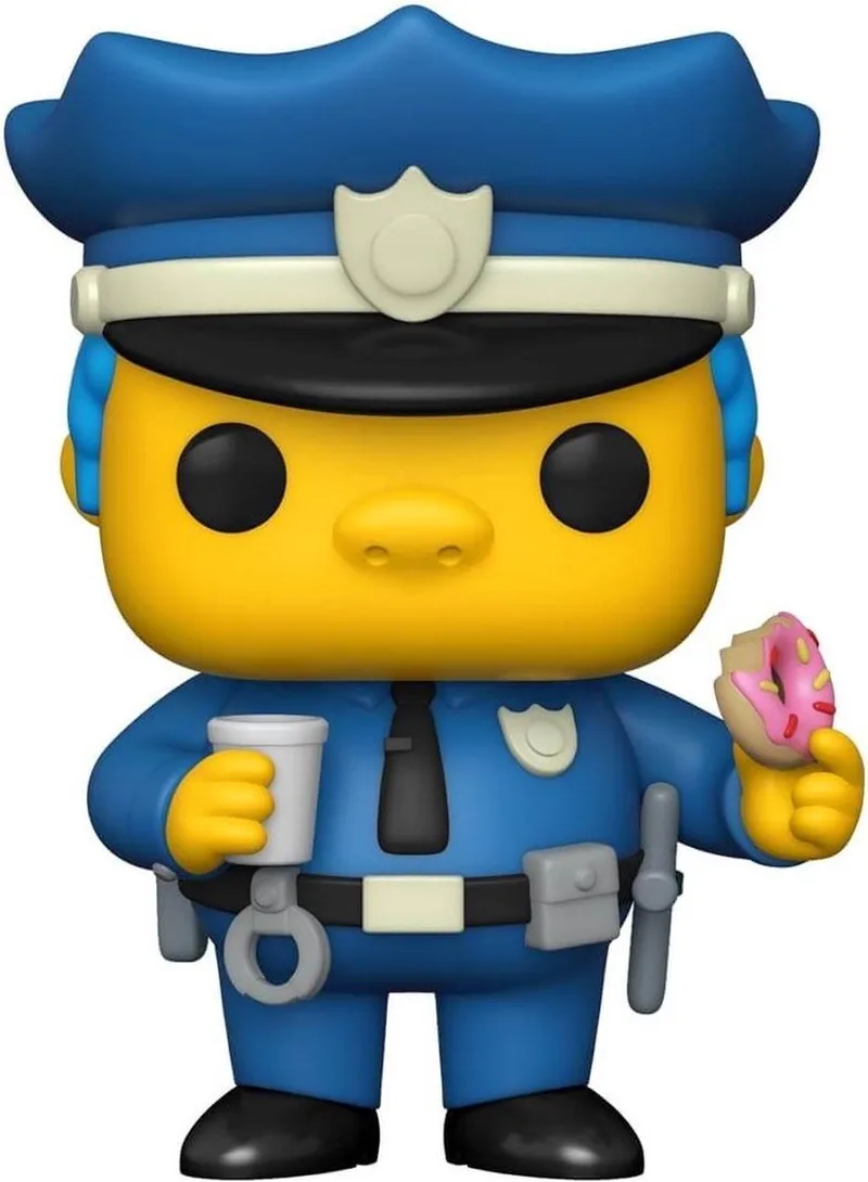 Animation: The Simpsons - Chief Wiggum van Funko in Meerkleurig – productfoto