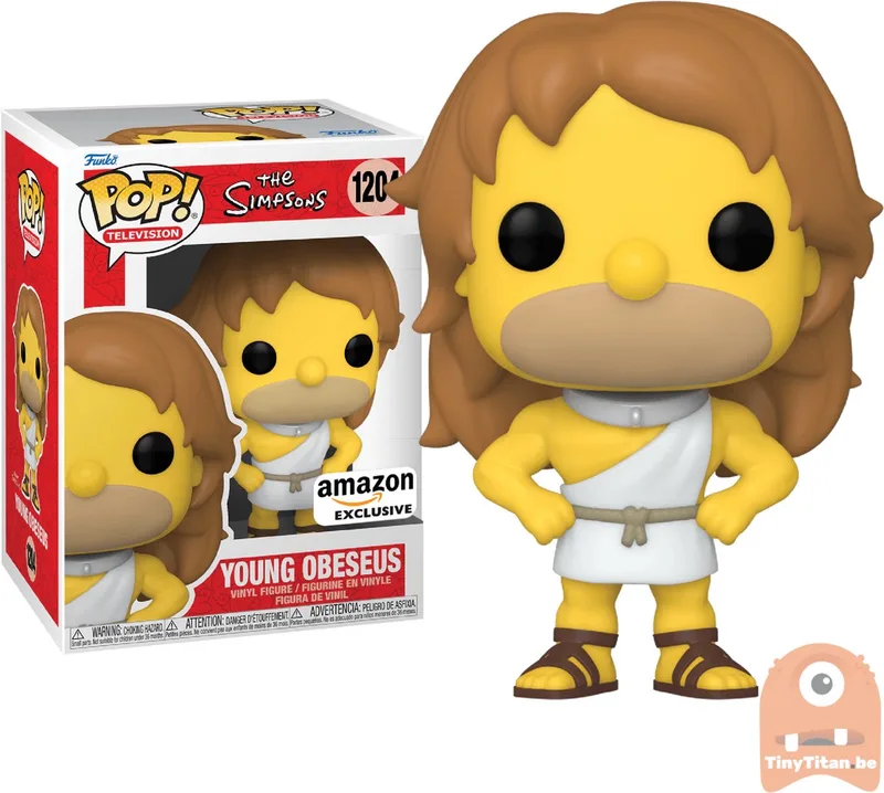 Animation: The Simpsons - Young Obeseus #1204 Special Edition Exclusive van Funko in Meerkleurig – productfoto