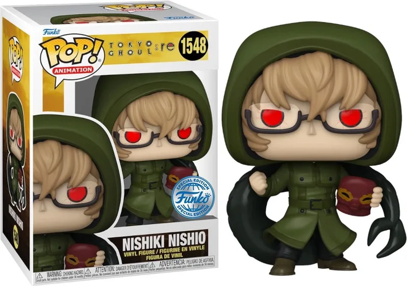 Animation: Tokyo Ghoul - Nishiki Nishio Exclusive van Funko in Meerkleurig – productfoto