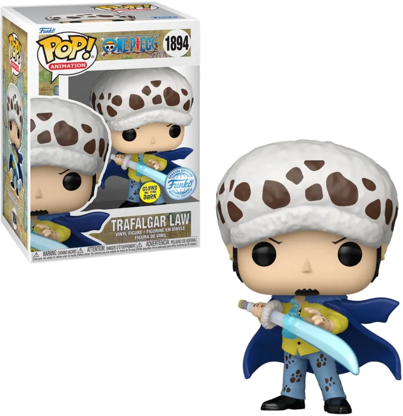 Animation Trafalgar Law GITD 1894 One Piece Exclusive by Funko in Multicolour – product photo