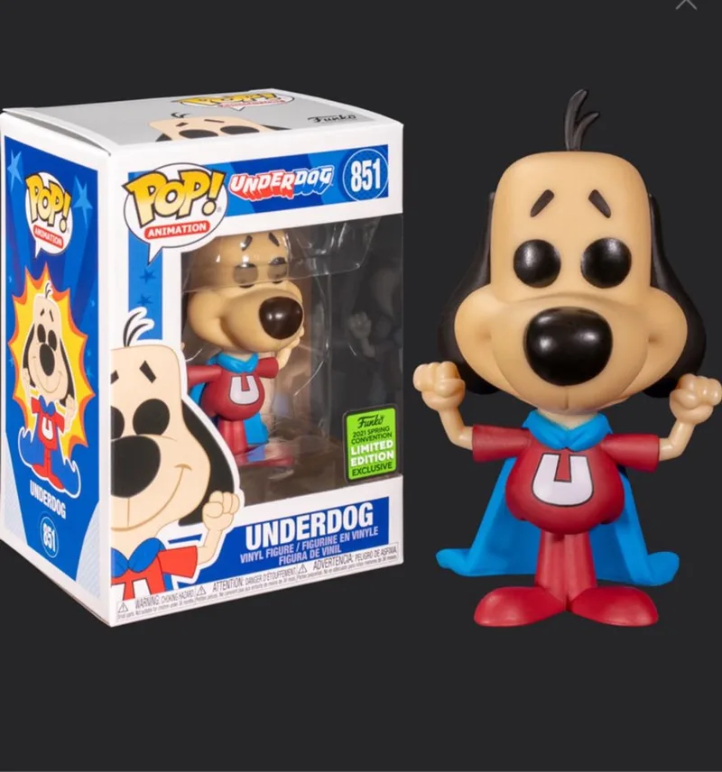 Animation Underdog #851 van Funko – productfoto