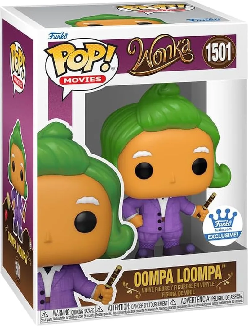 Animation: Willy Wonka - Oompa Loompa with Piccolo (Funko Shop Exclusive) by Funko in Multicolour – product photo