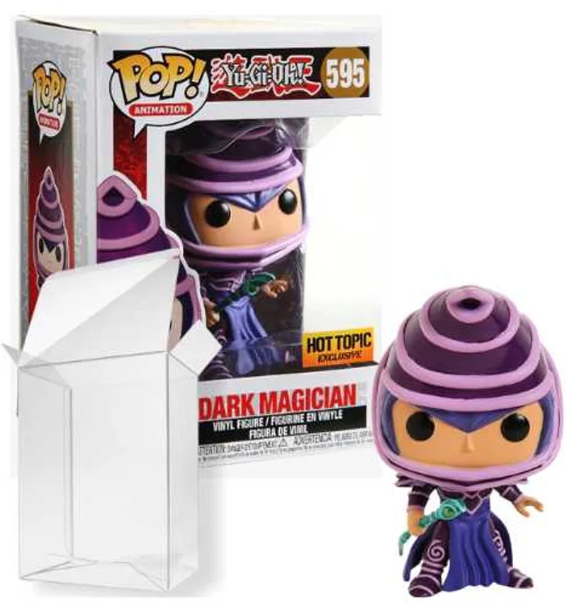 Animation: Yu-Gi-Oh! - Dark Magician #595 HT Exclusive [Box conditie 7.5/10] van Funko in Paars – productfoto