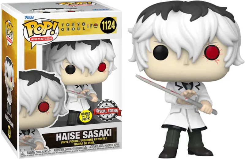 Anime: Tokyo Ghoul - Haise Sasaki #1124 Glow in the Dark by Funko in Multicolour – product photo