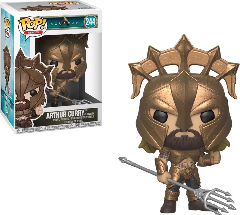 Aquaman Arthur Curry #244 - Verzamelfiguur van Funko in Meerkleurig – productfoto