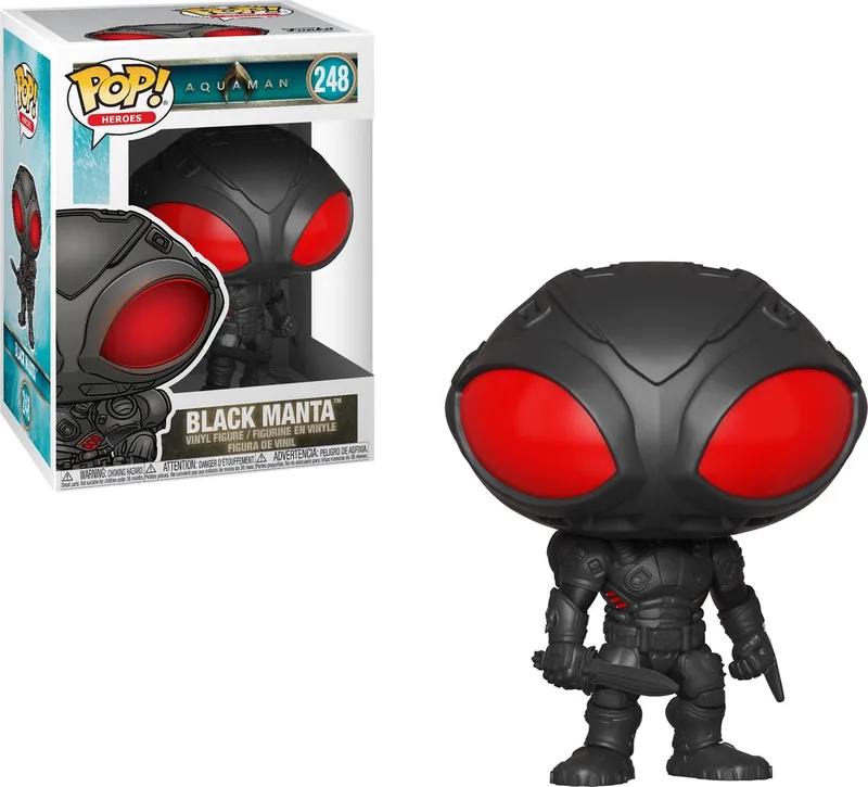 Aquaman Black Manta #248 - Verzamelfiguur van Funko in Meerkleurig – productfoto