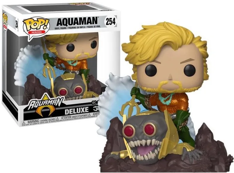 Aquaman Deluxe #254 - DC Collection By Jim Lee Special Edition van Funko in Mix – productfoto
