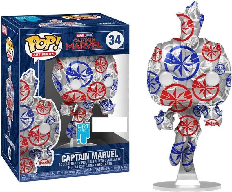Art Series: Captain Marvel by Funko in Multicolour – product photo