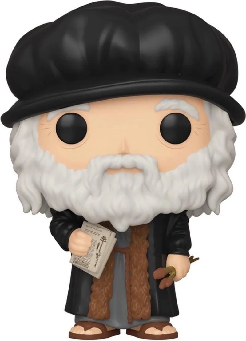 Artists: Leonardo DaVinci (45251) van Funko in Bonte kleuren – productfoto